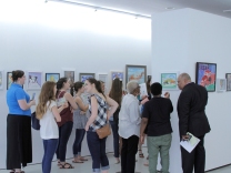 Explaining Art Piece MNA Exhibition 2017